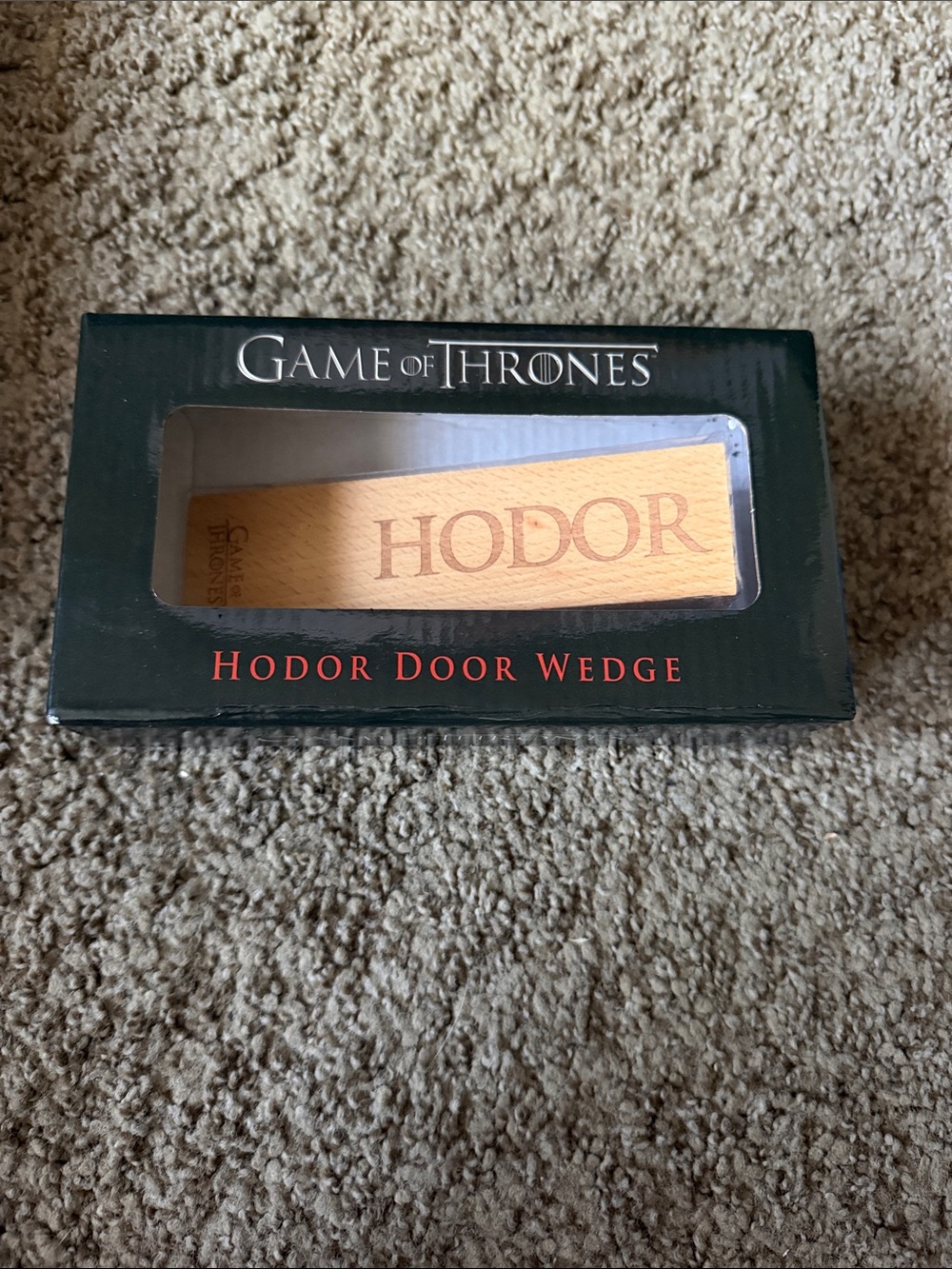 Game of Thrones Hodor Wooden Door Wedge - Natural